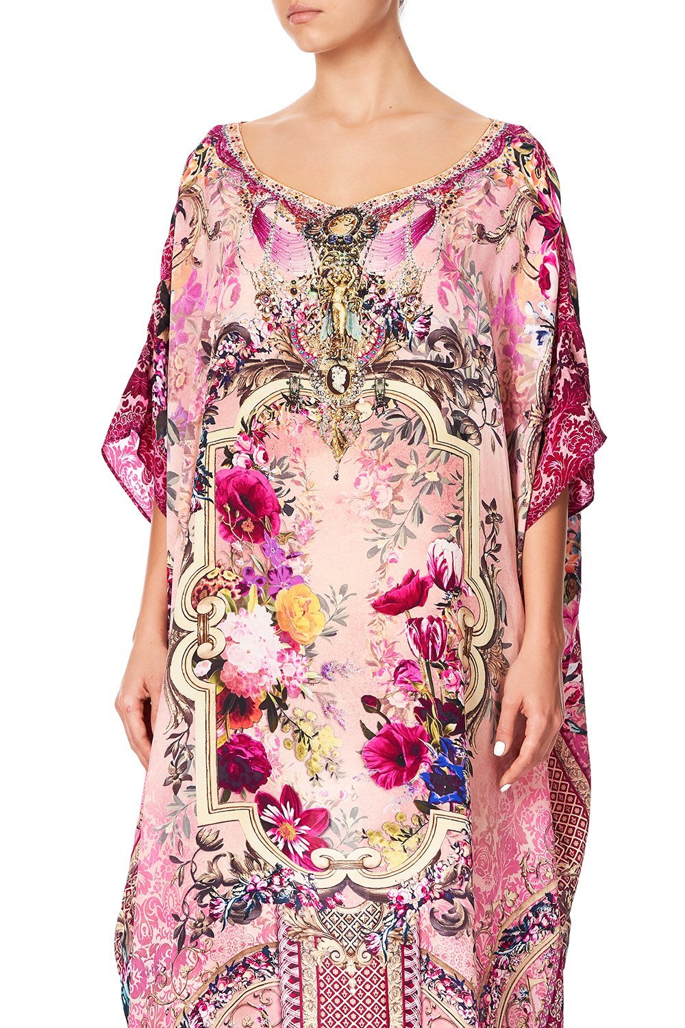 CAMILLA ROUND NECK KAFTAN LA BELLE