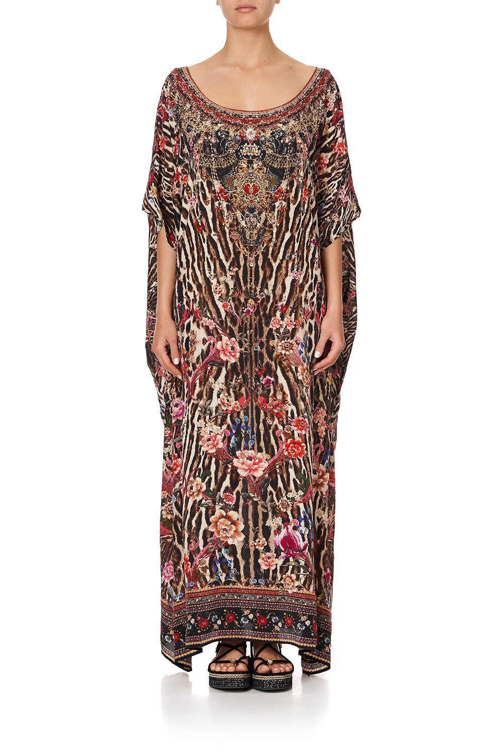 ROUND NECK KAFTAN LIV A LITTLE