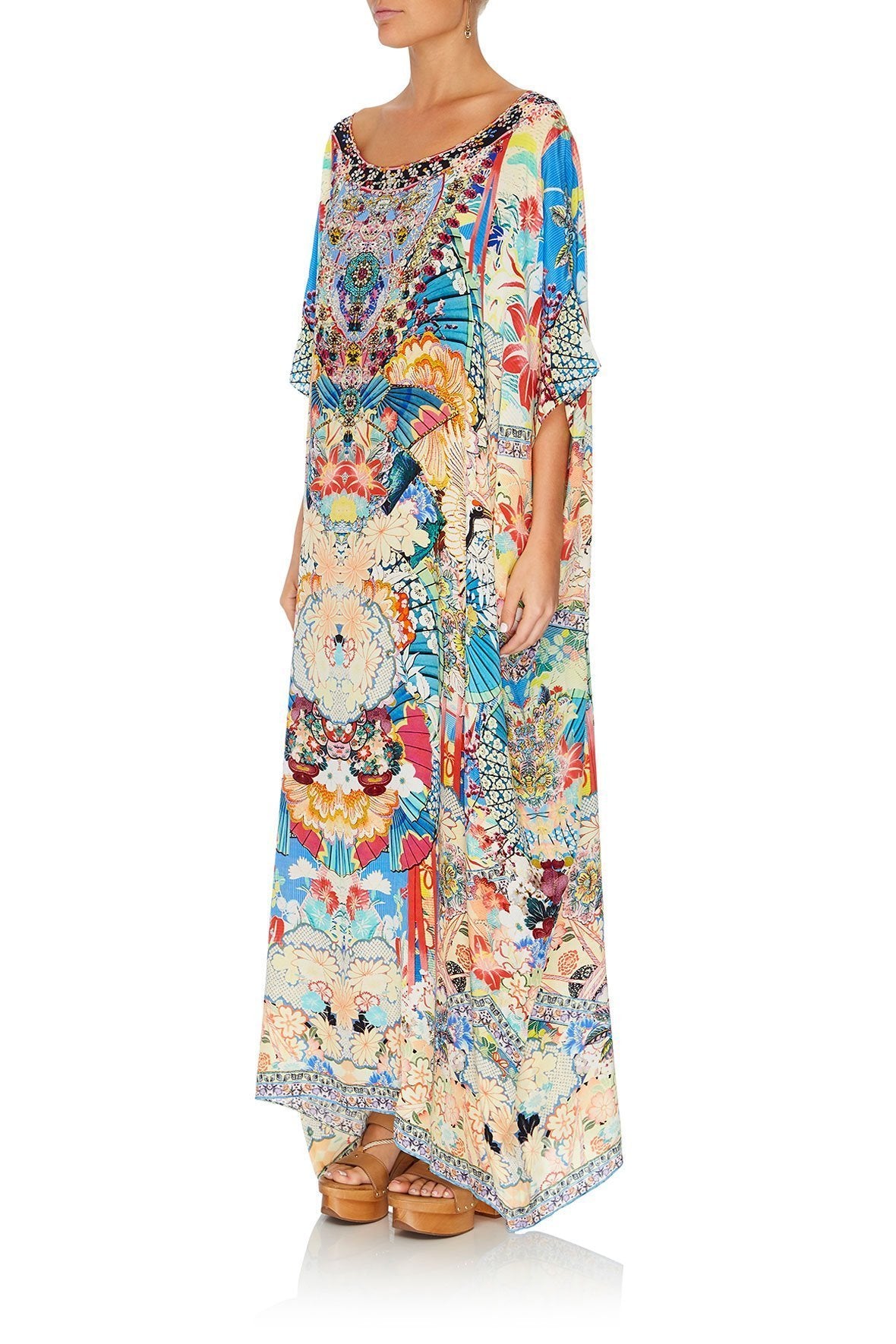 ROUND NECK KAFTAN MISO IN LOVE