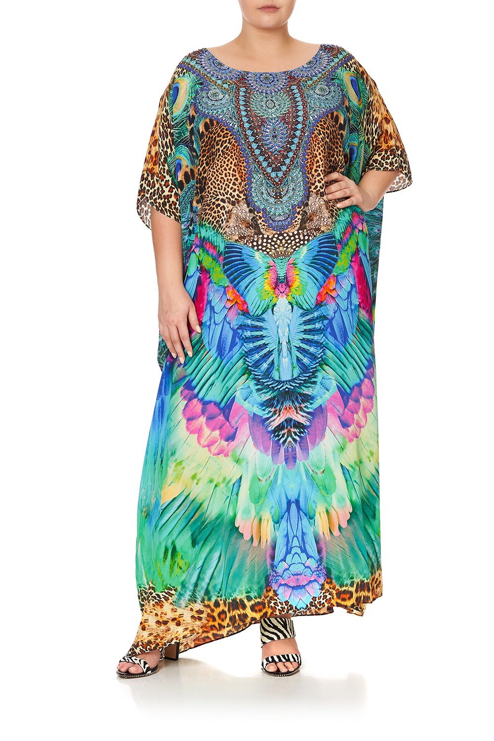 ROUND NECK KAFTAN MOTHER XANADU