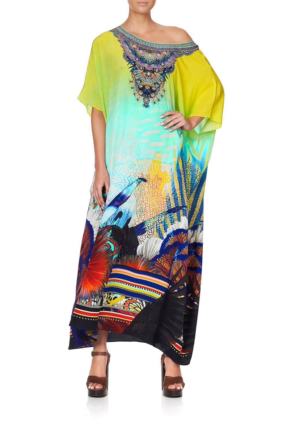 ROUND NECK KAFTAN SOUTHERN MERMAID