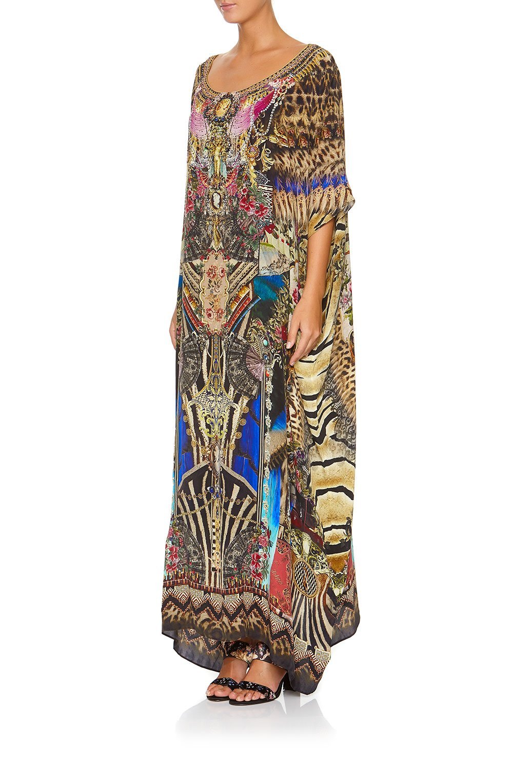 ROUND NECK KAFTAN STRONGER TOGETHER