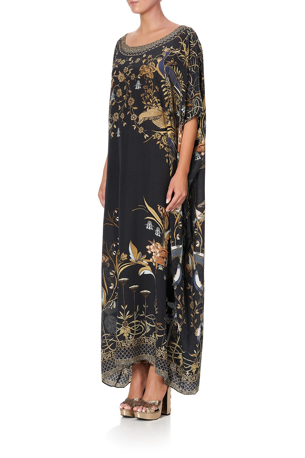 ROUND NECK KAFTAN THE JEWELLED ARROW