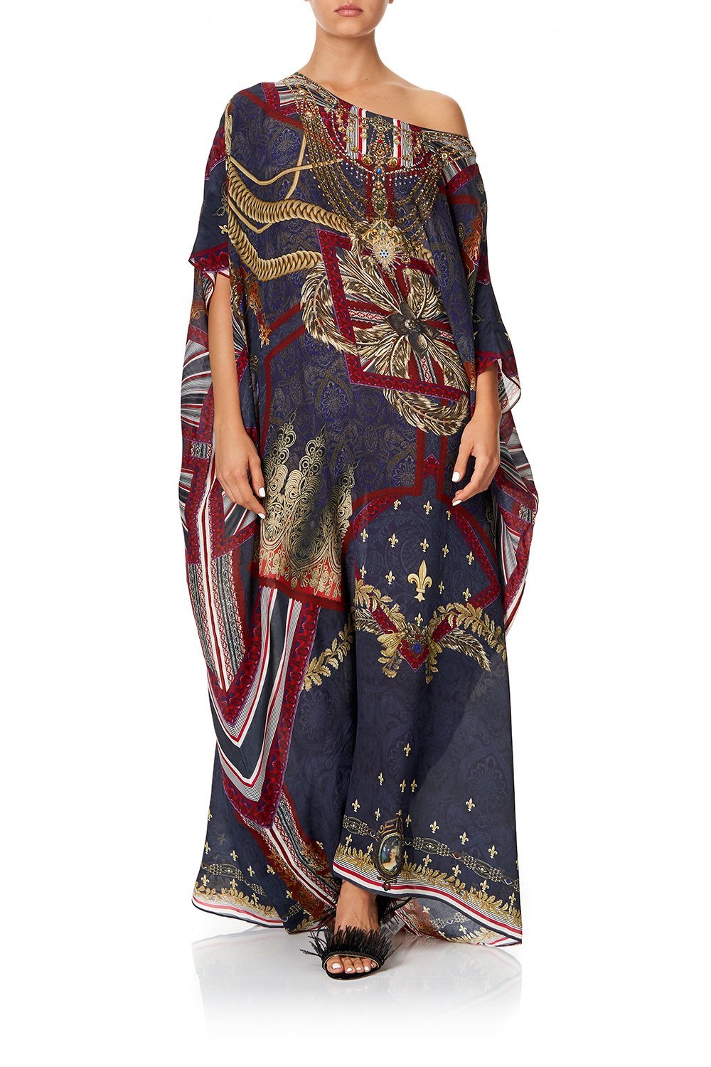 CAMILLA ROUND NECK KAFTAN THIS CHARMING WOMAN