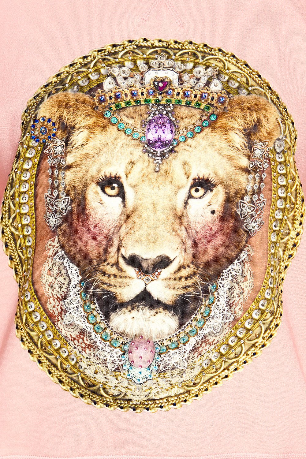 CAMILLA ROUND NECK SWEATER BLANCHES BLESSING