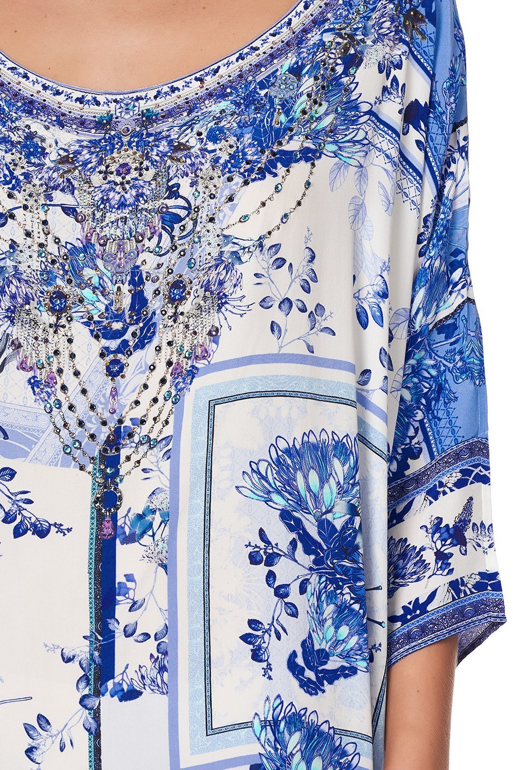 SCOOP BACK HEM DRESS CARDS FROM THE COAST