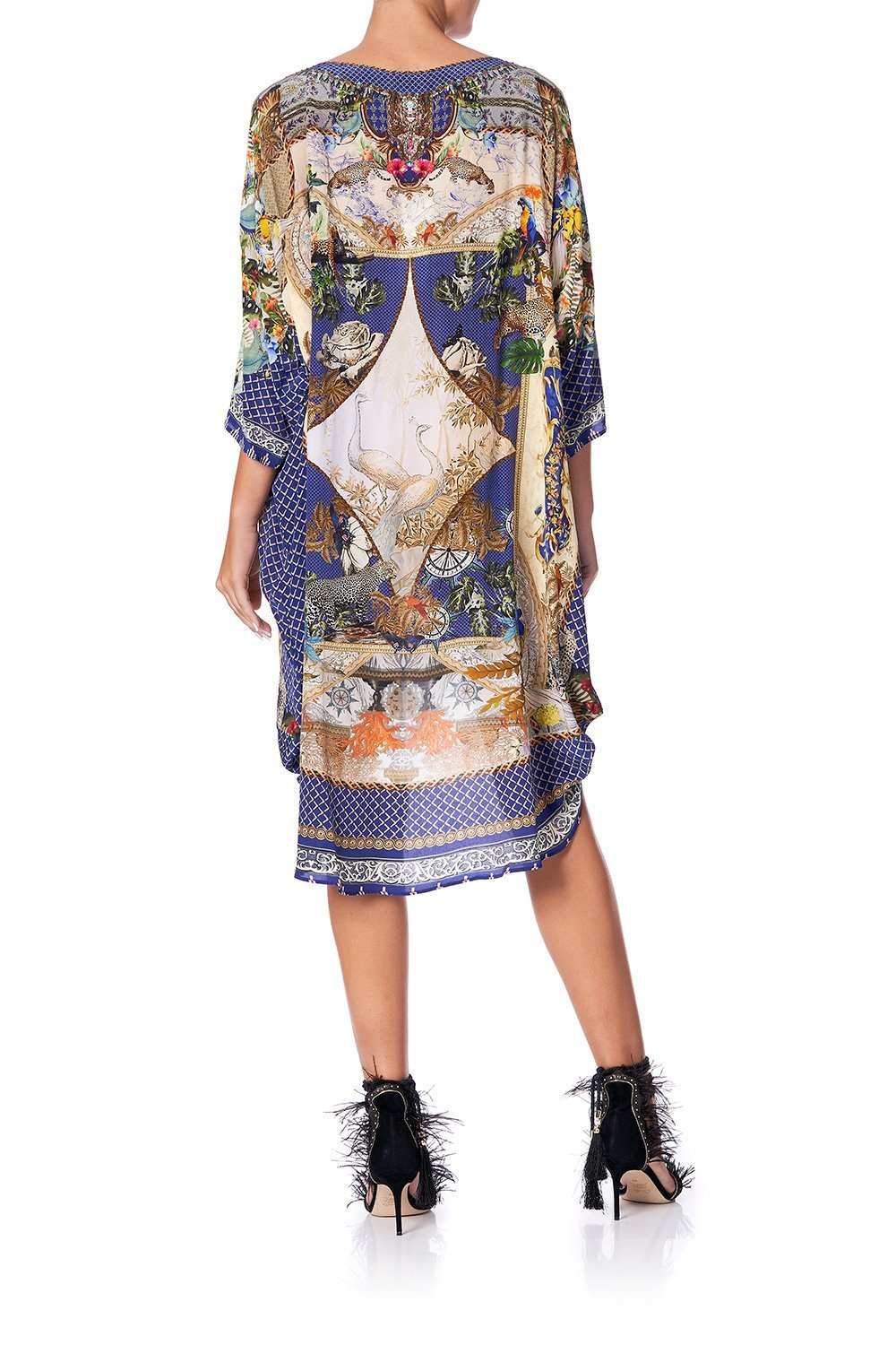 SCOOP BACK HEM DRESS MUSE NOVELS