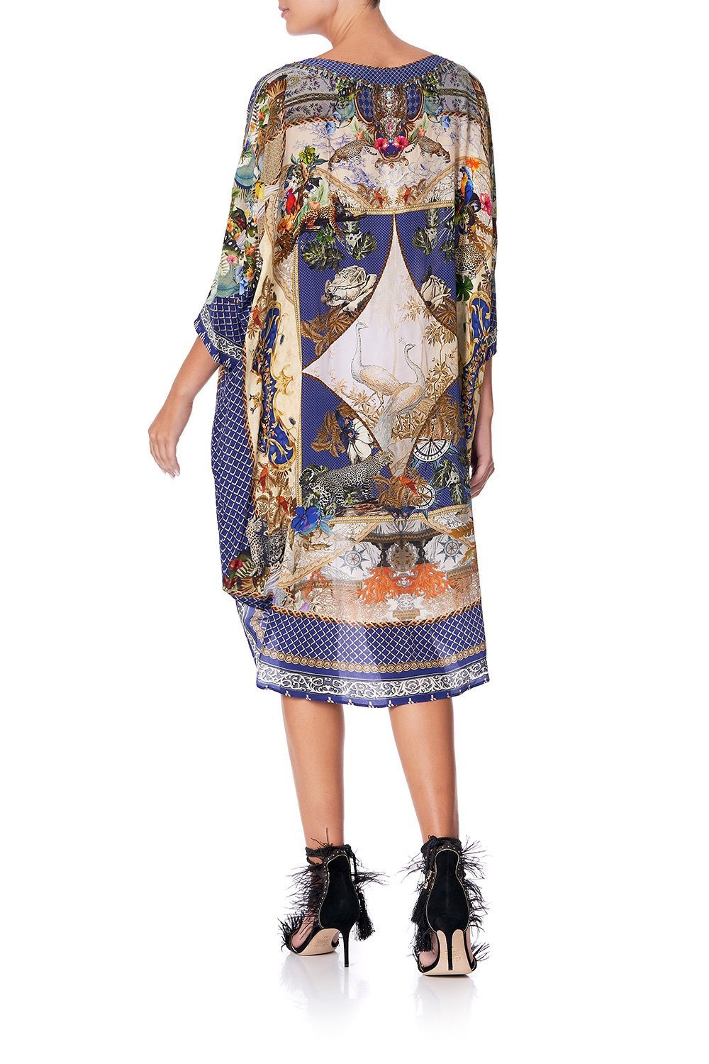 SCOOP BACK HEM DRESS MUSE NOVELS