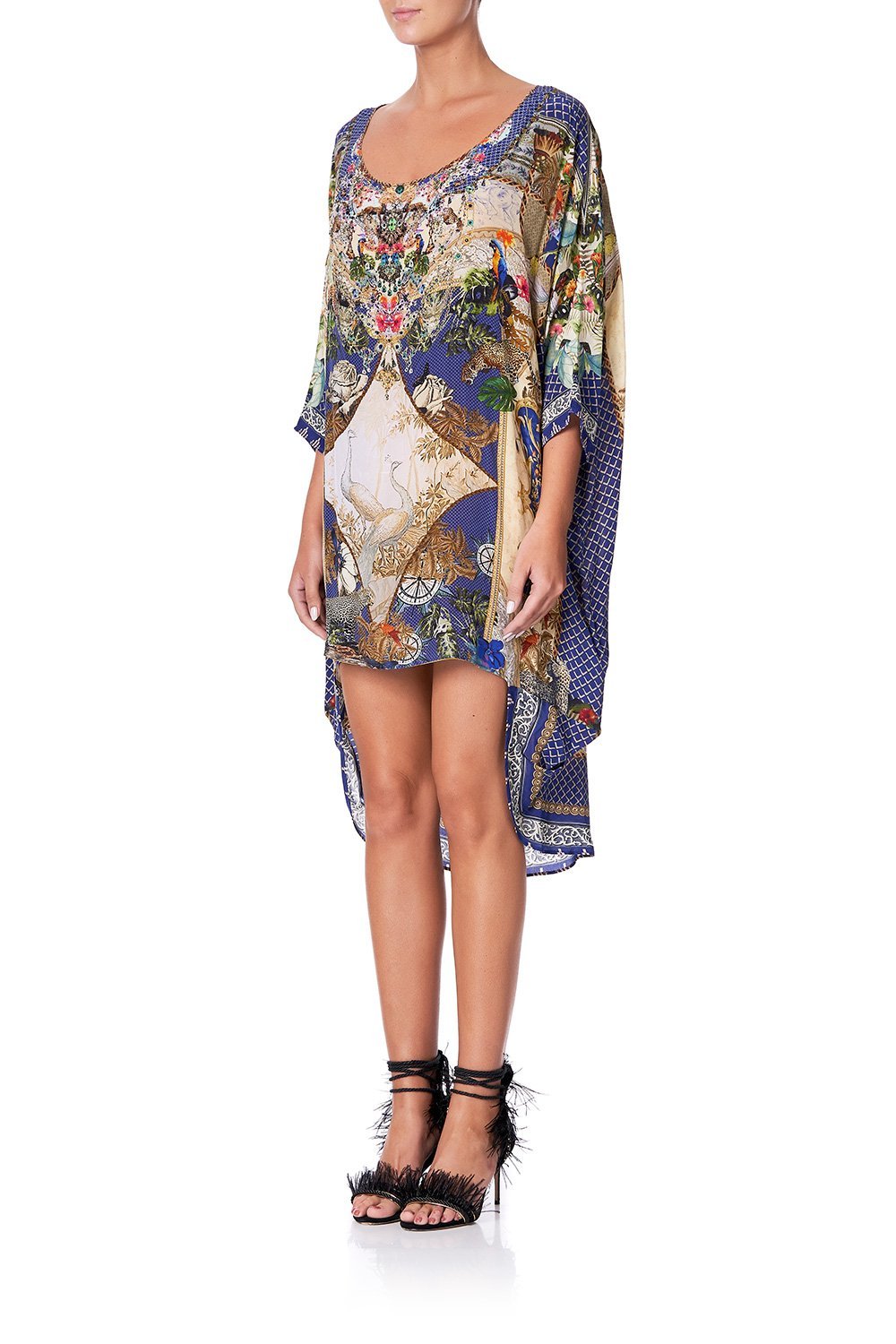 SCOOP BACK HEM DRESS MUSE NOVELS