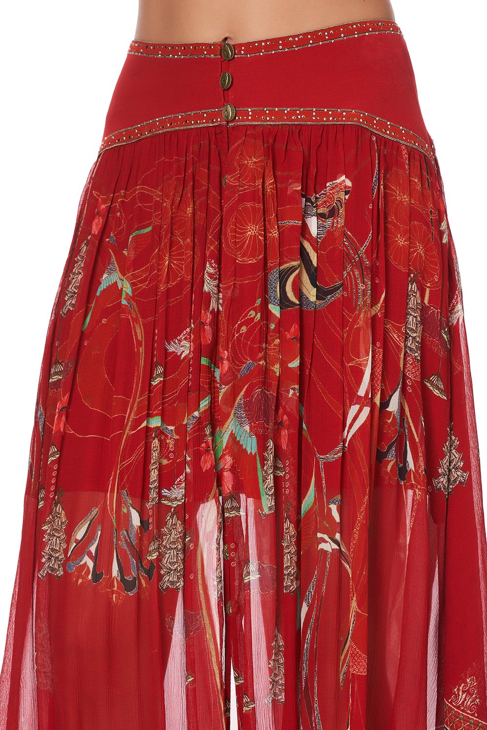 SHAPED WAIST SKIRT FORBIDDEN FRUIT