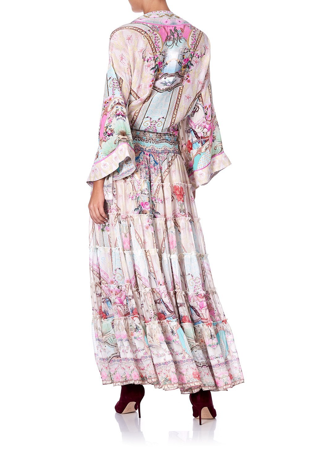 KIMONO WITH TIE BELT CAROUSEL MADEMOISELLE