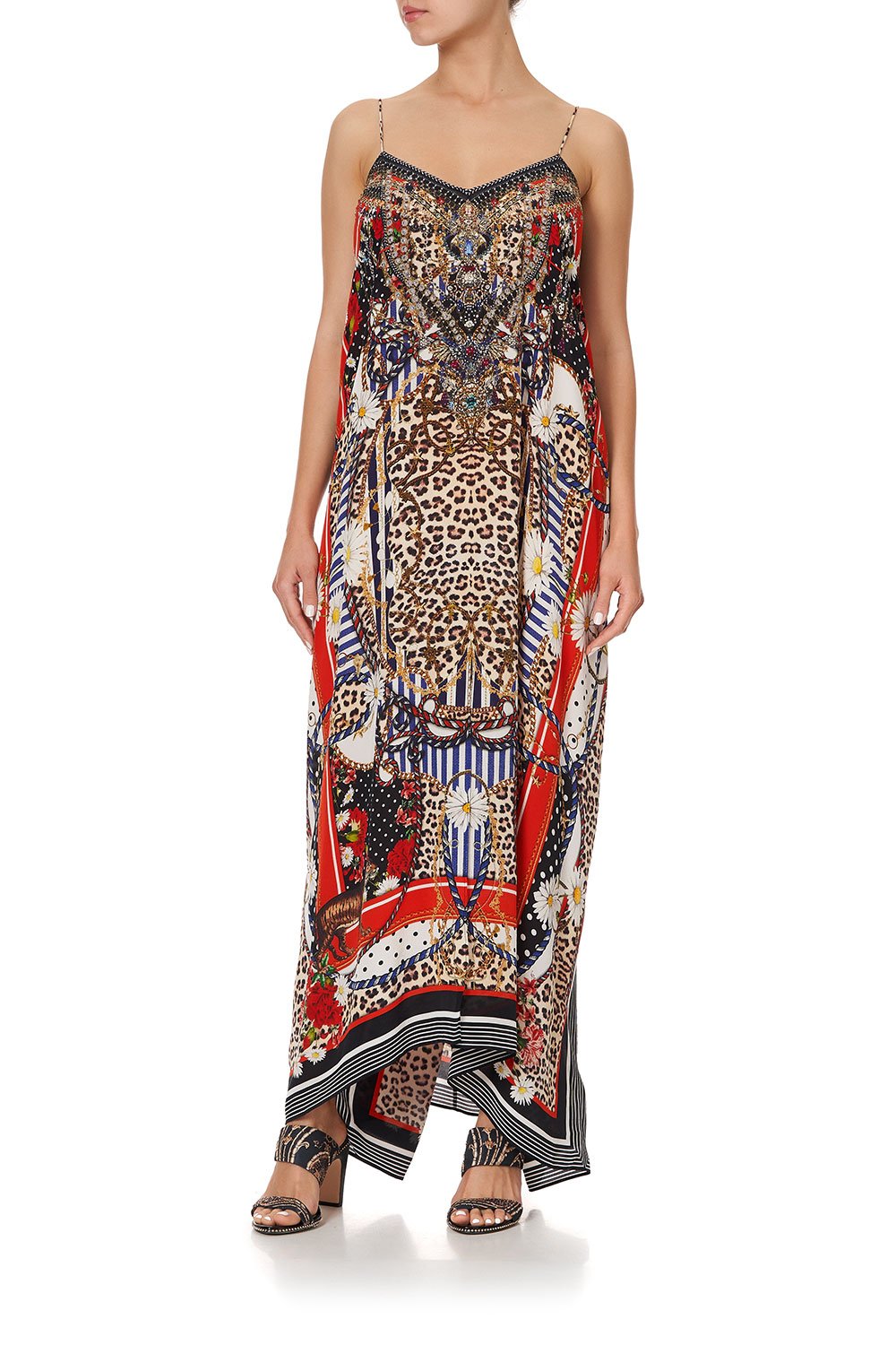 SHOESTRING STRAP KAFTAN DEAR BRIGITTE