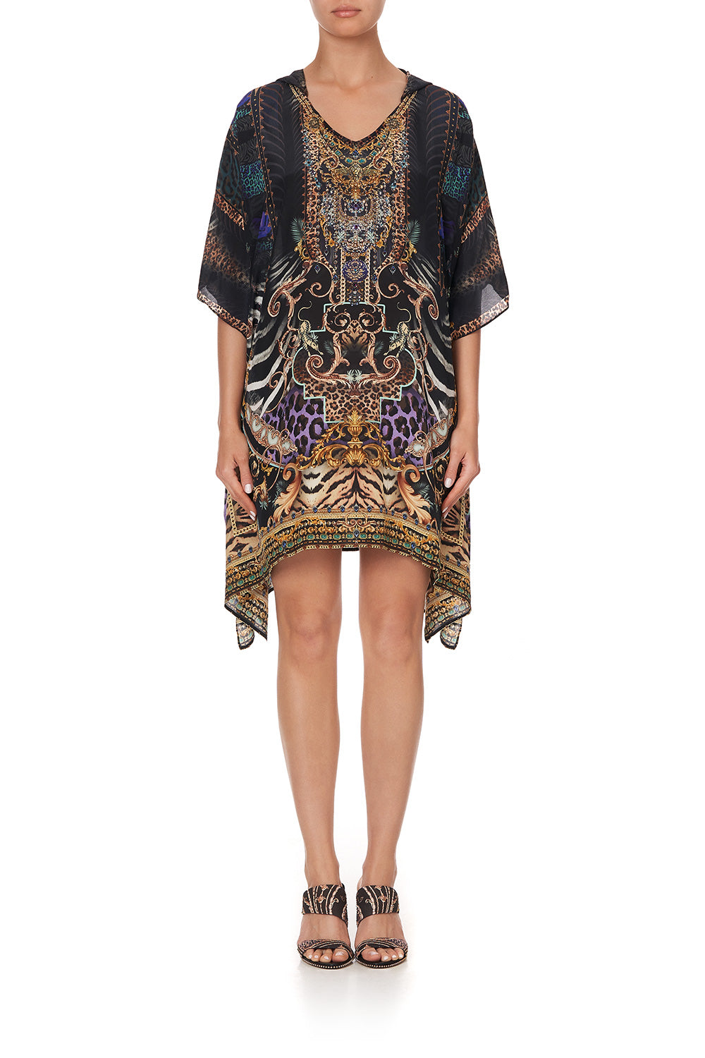 SHORT HOODED KAFTAN SHES GOT GRACE