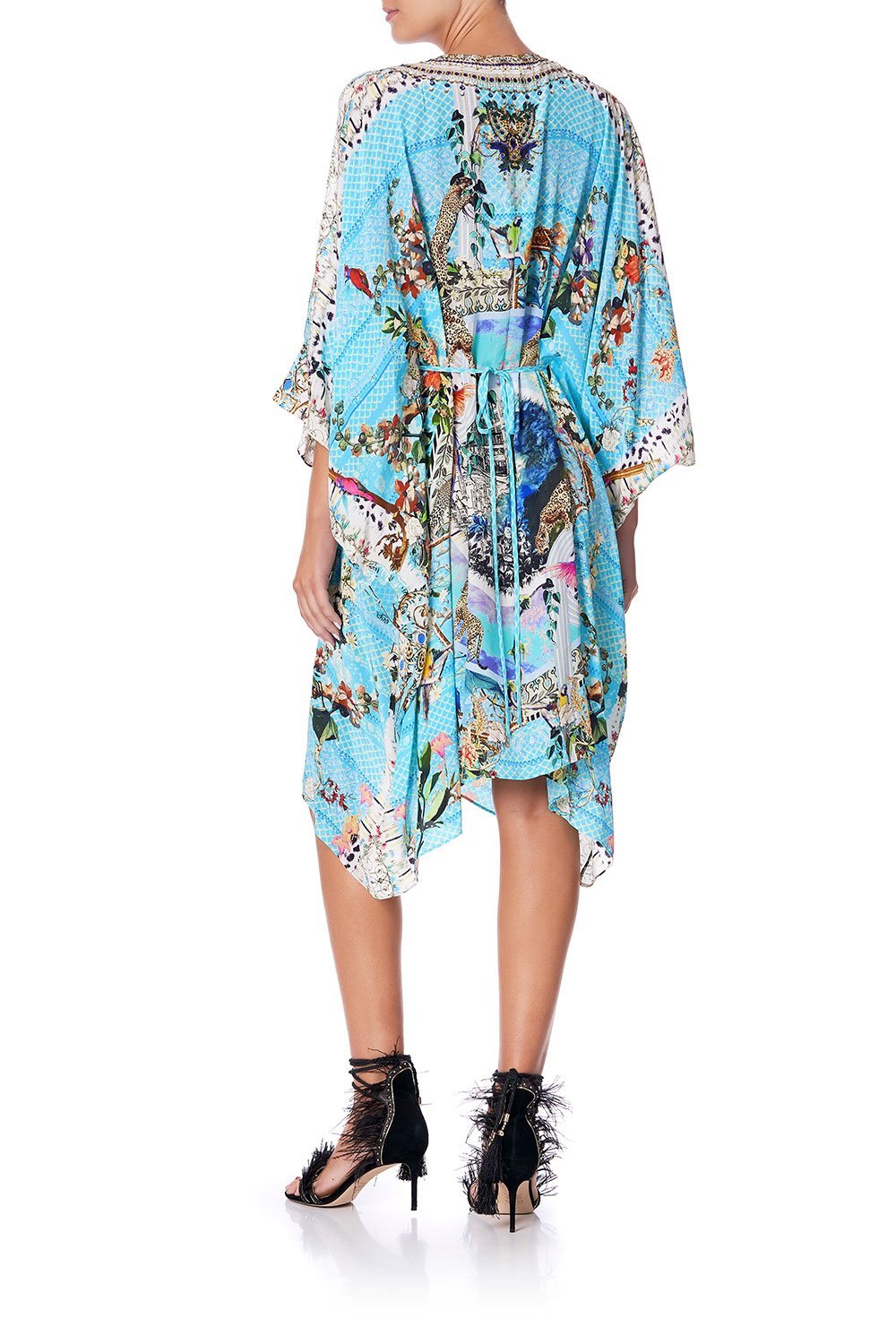 SHORT KAFTAN WITH HARDWARE GIRL FROM ST TROPEZ