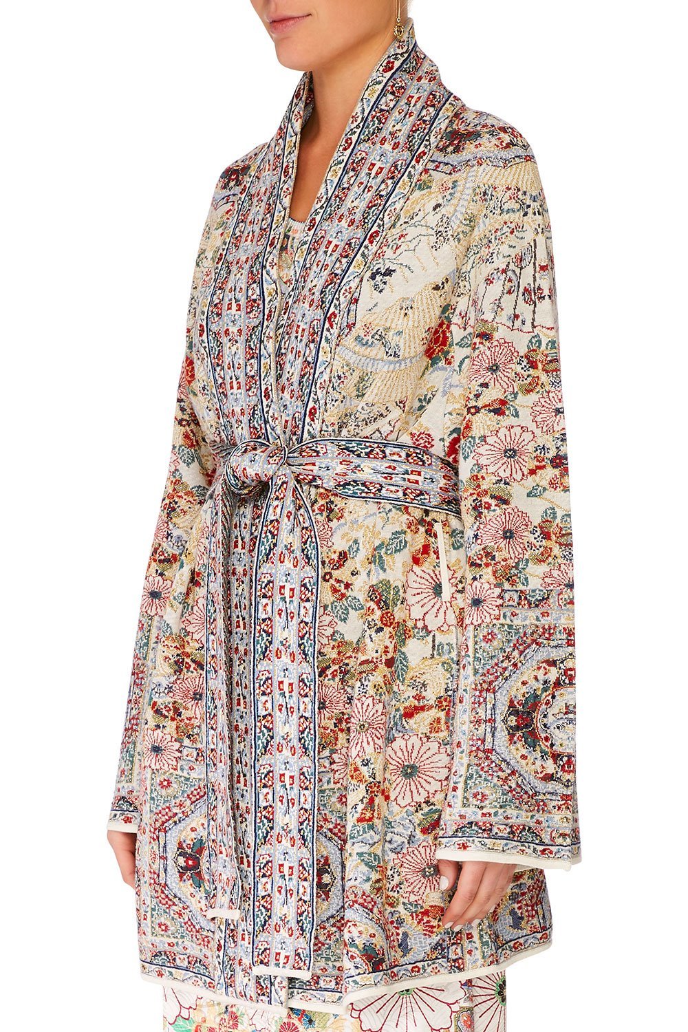 CAMILLA SHORT KIMONO WRAP TIME AFTER TIME