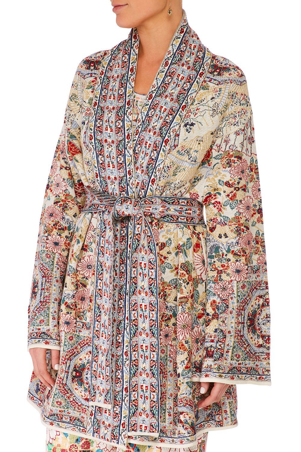 CAMILLA SHORT KIMONO WRAP TIME AFTER TIME