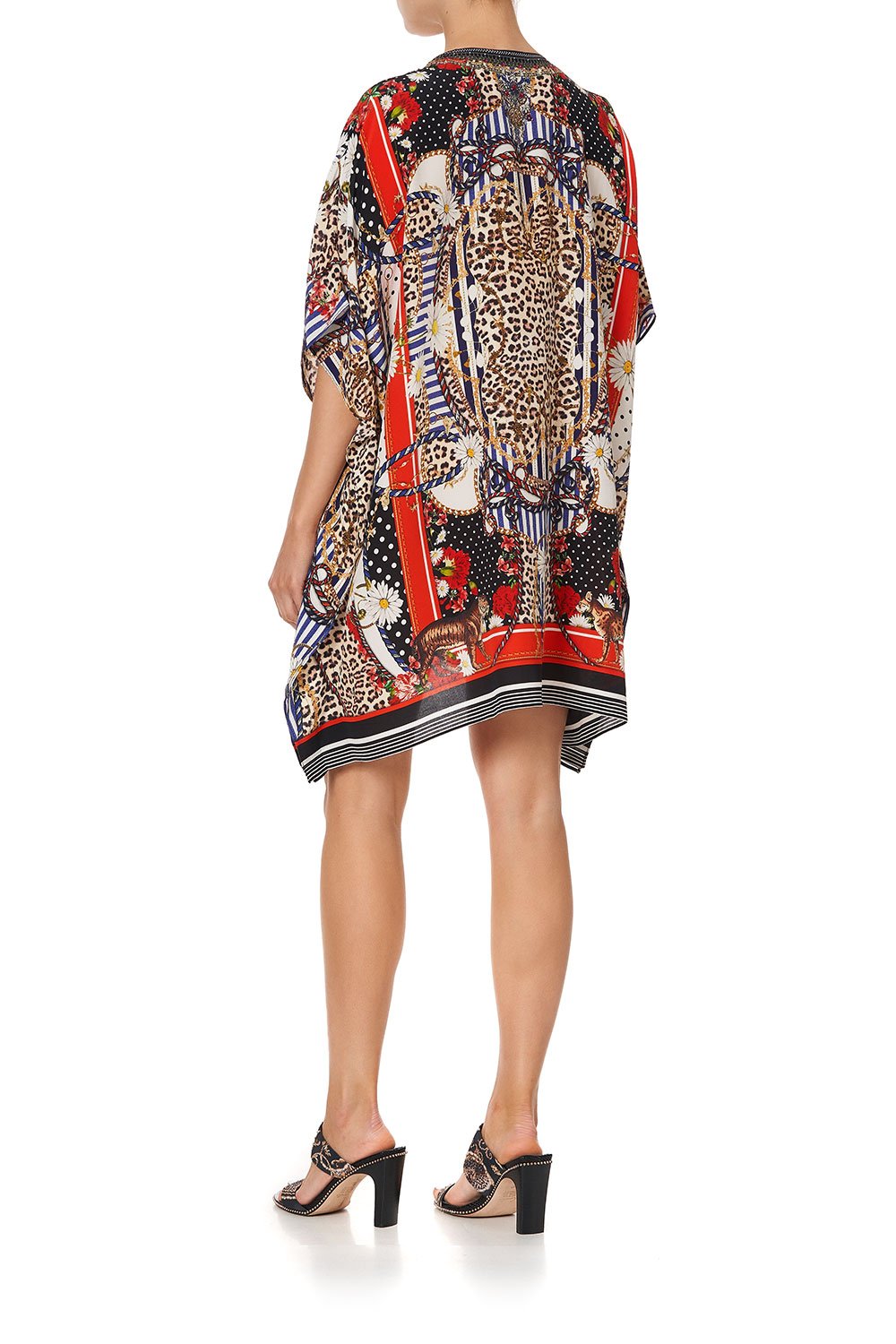 SHORT LACE UP KAFTAN DEAR BRIGITTE