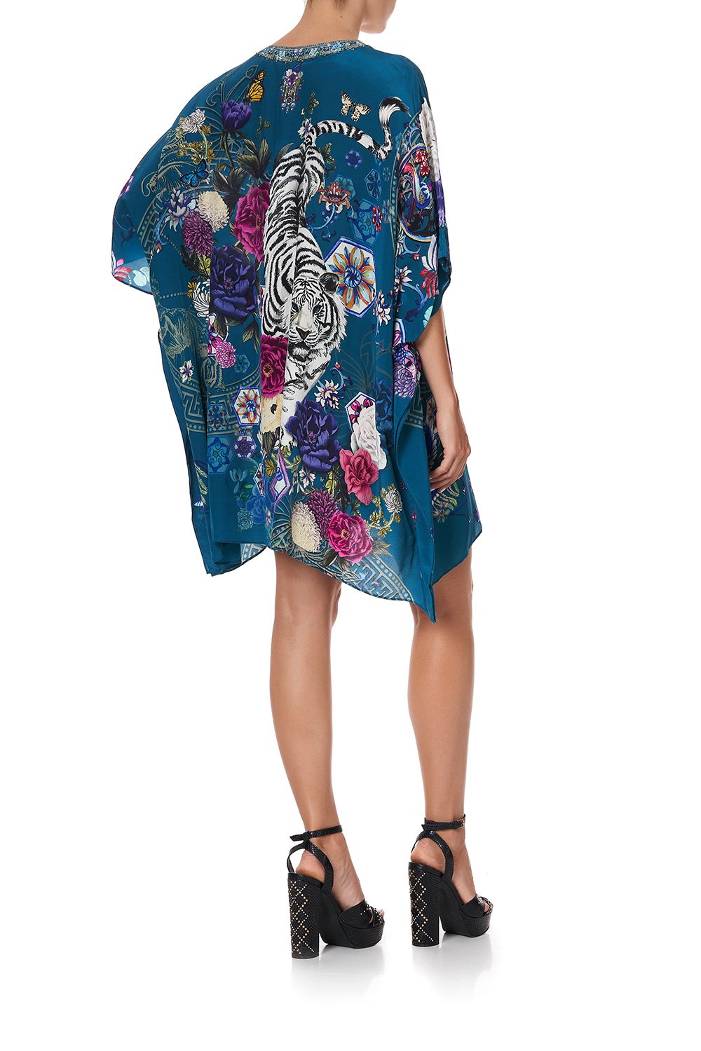 SHORT LACE UP KAFTAN LUNAR GAZING