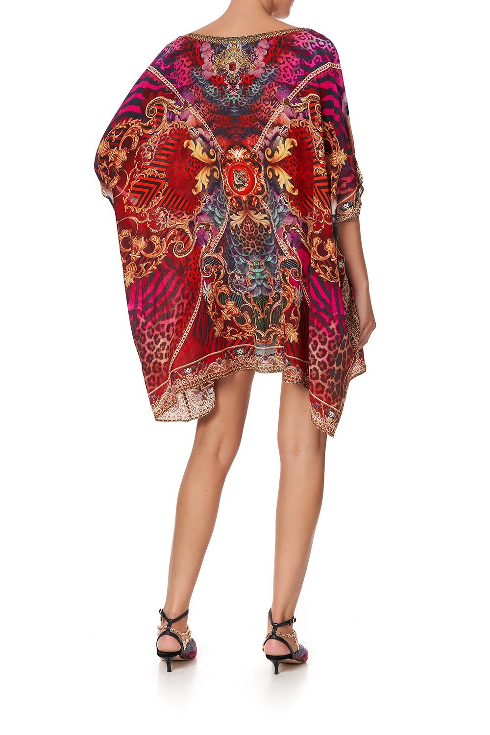 SHORT ROUND NECK KAFTAN SLAVE TO THE RHYTHM