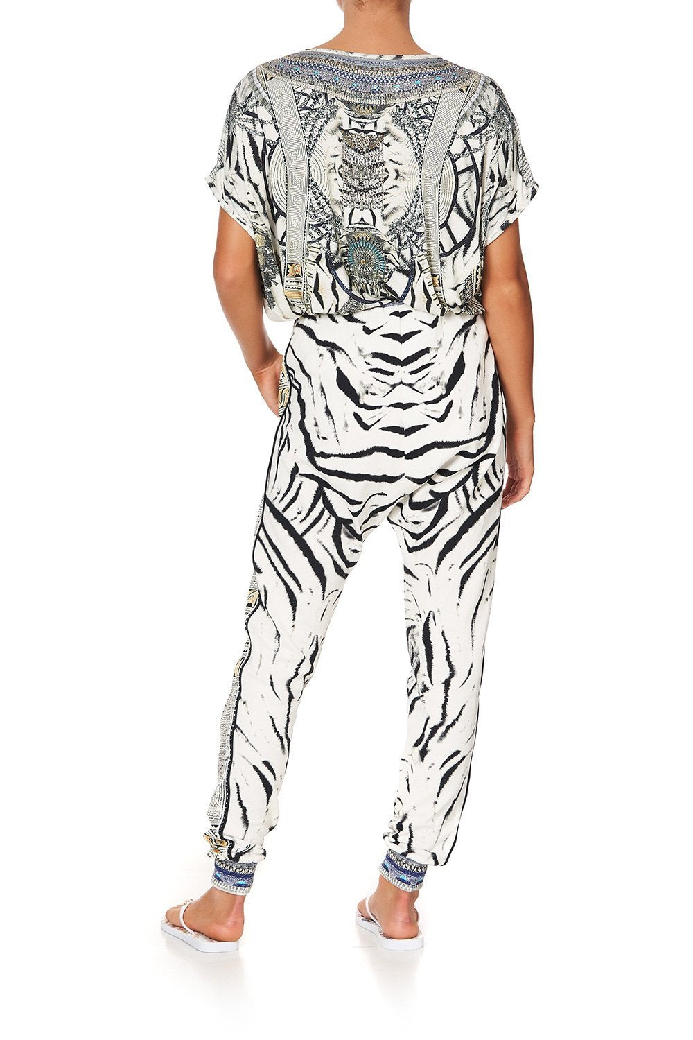 SIDE PANEL JERSEY PANT WILD BELLE