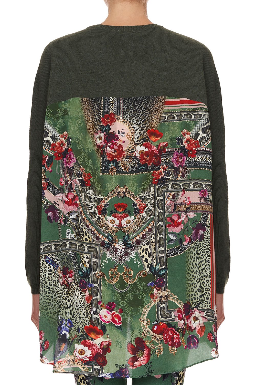 SILK BACK CURVED HEM TALES OF TIME