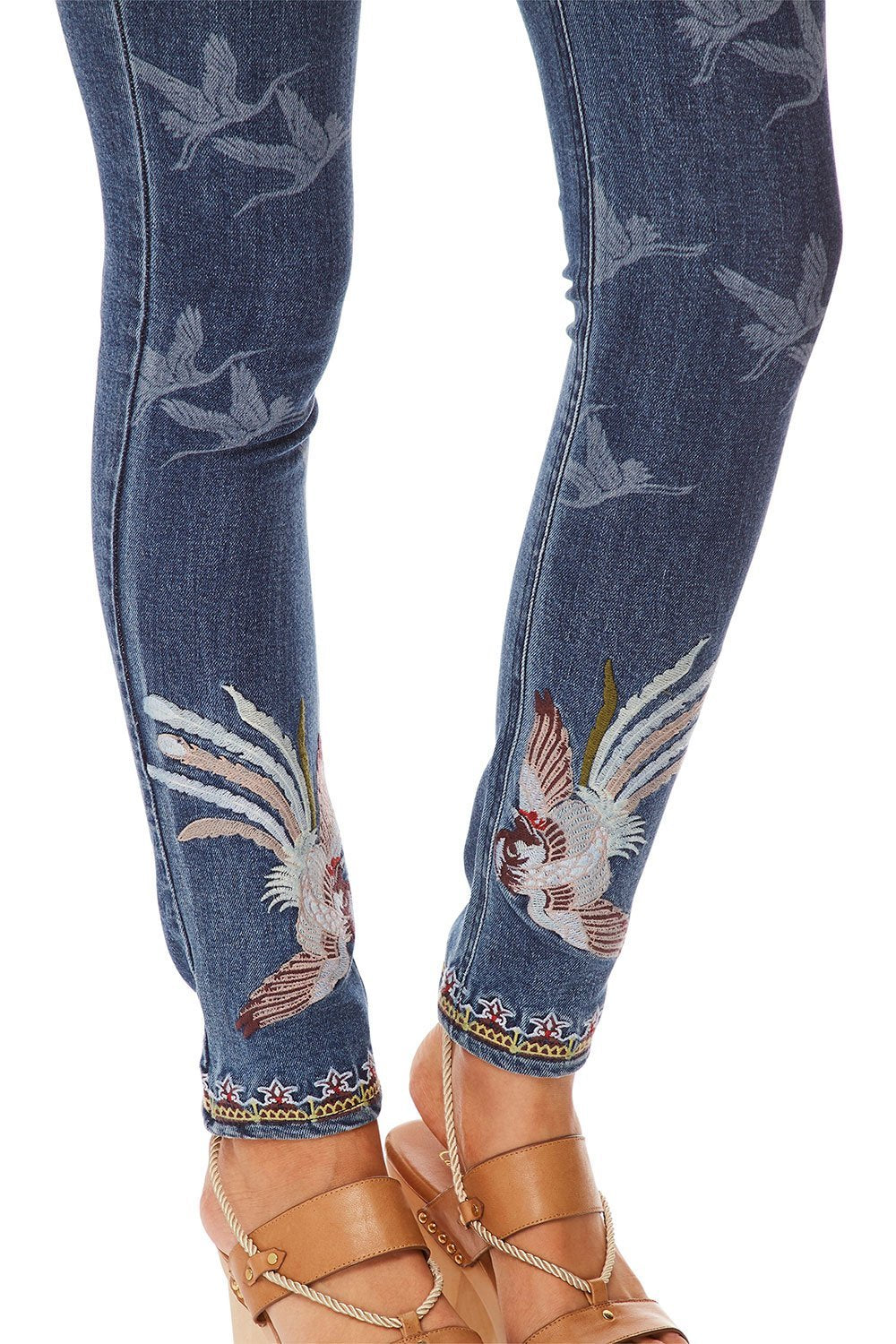 CAMILLA FOR THE FANS SKINNY LEG JEAN