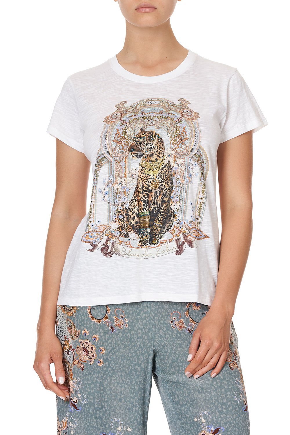 SLIM FIT  ROUND NECK T-SHIRT LE PALAIS DU ZAHIR