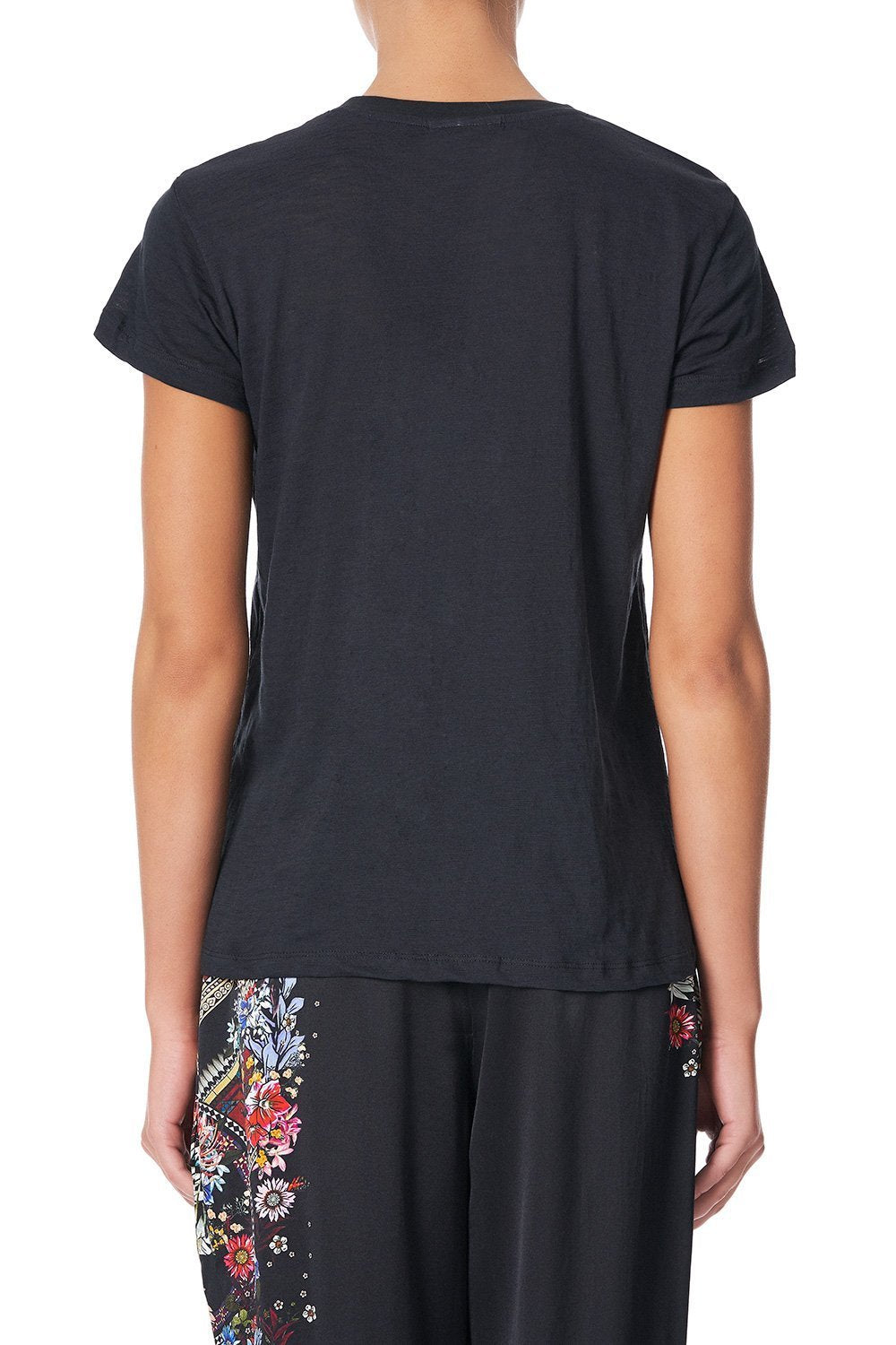 SLIM FIT  ROUND NECK T-SHIRT MS MATILDA