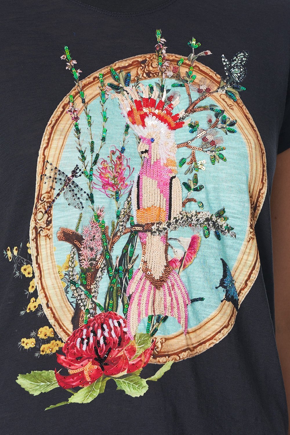 SLIM FIT  ROUND NECK T-SHIRT MS MATILDA