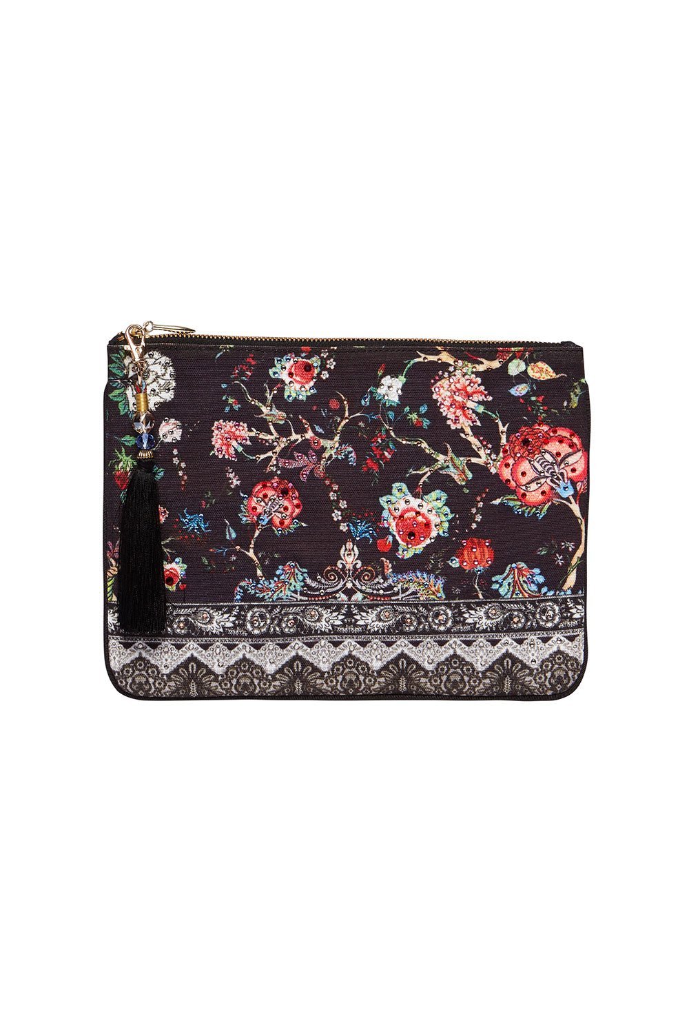 CAMILLA SMALL CANVAS CLUTCH HAUTE PROVINCIAL