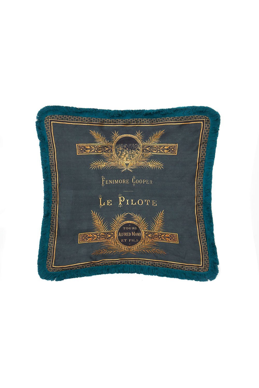 SMALL SQUARE CUSHION HOTEL BOHEME