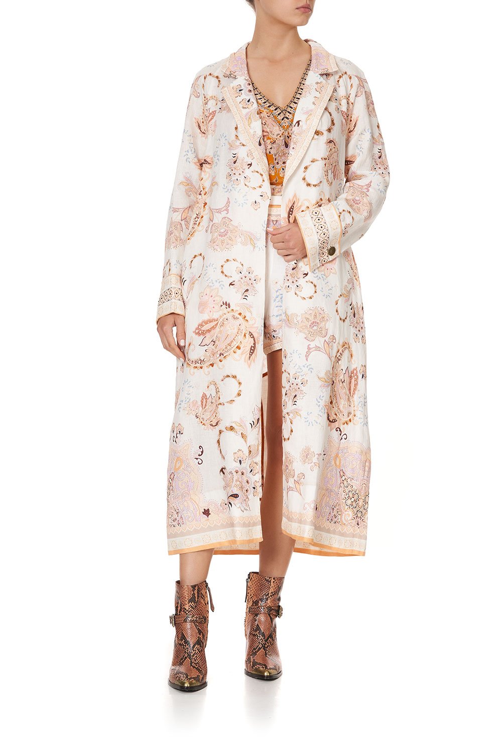 SOFT TRENCH WITH FRENCH CUFF MARRAKESH MAIDEN