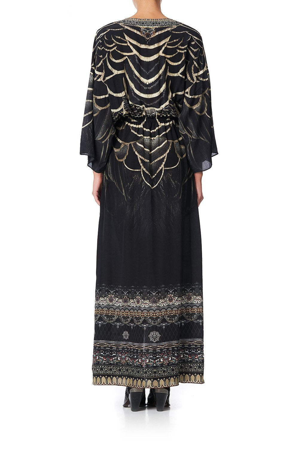 SPLIT POCKET DRESS UNDER A FULL MOON