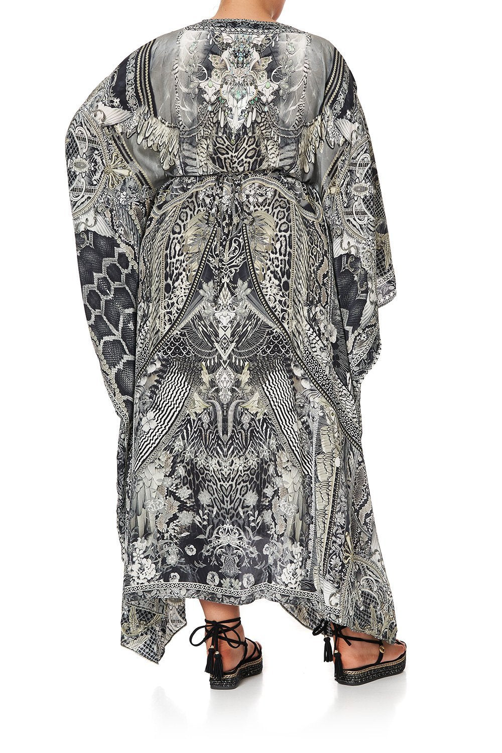 SPLIT SLEEVE KAFTAN WITH HARDWARE ONE TRIBE