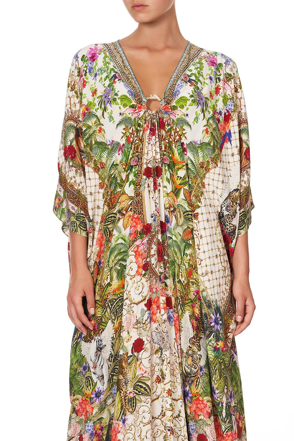 SPLIT SLEEVE KAFTAN WITH HARDWARE FAIR VERONA