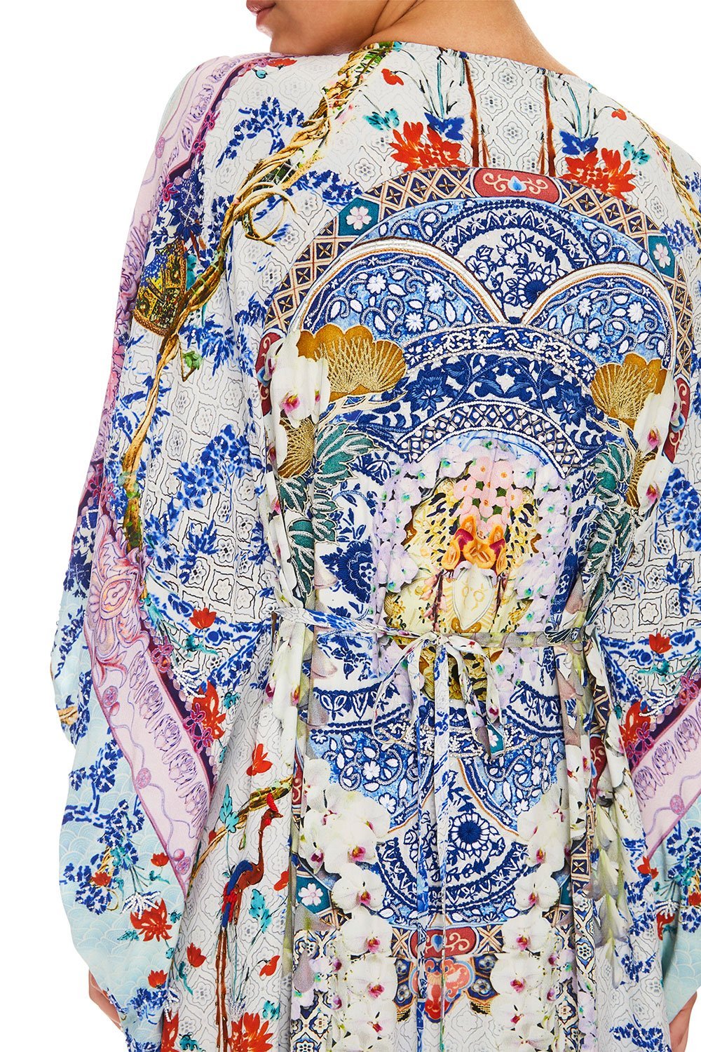 CAMILLA SPLIT SLEEVE KAFTAN W HARDWARE GEISHA GATEWAYS