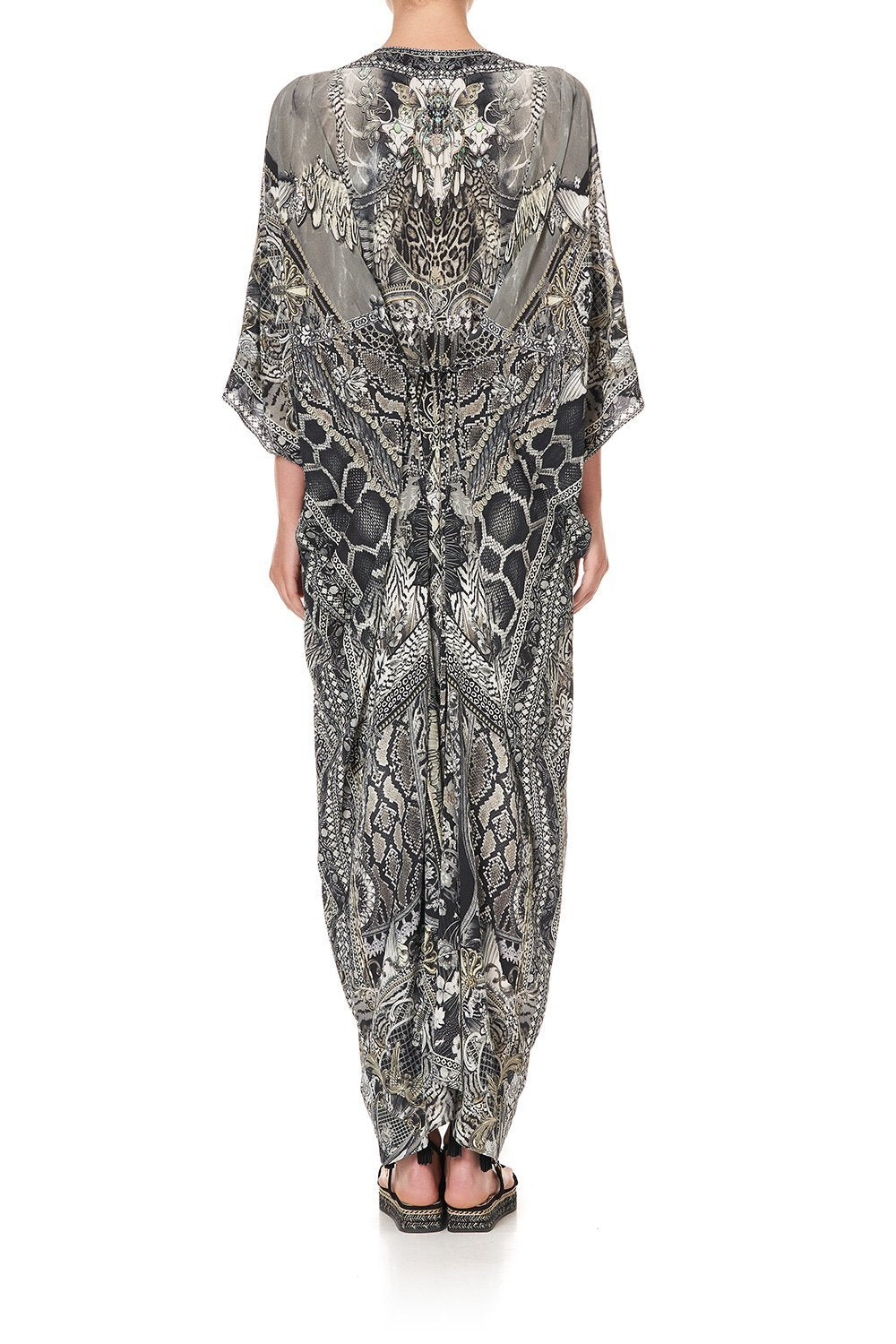 SPLIT SLEEVE KAFTAN WITH HARDWARE ONE TRIBE