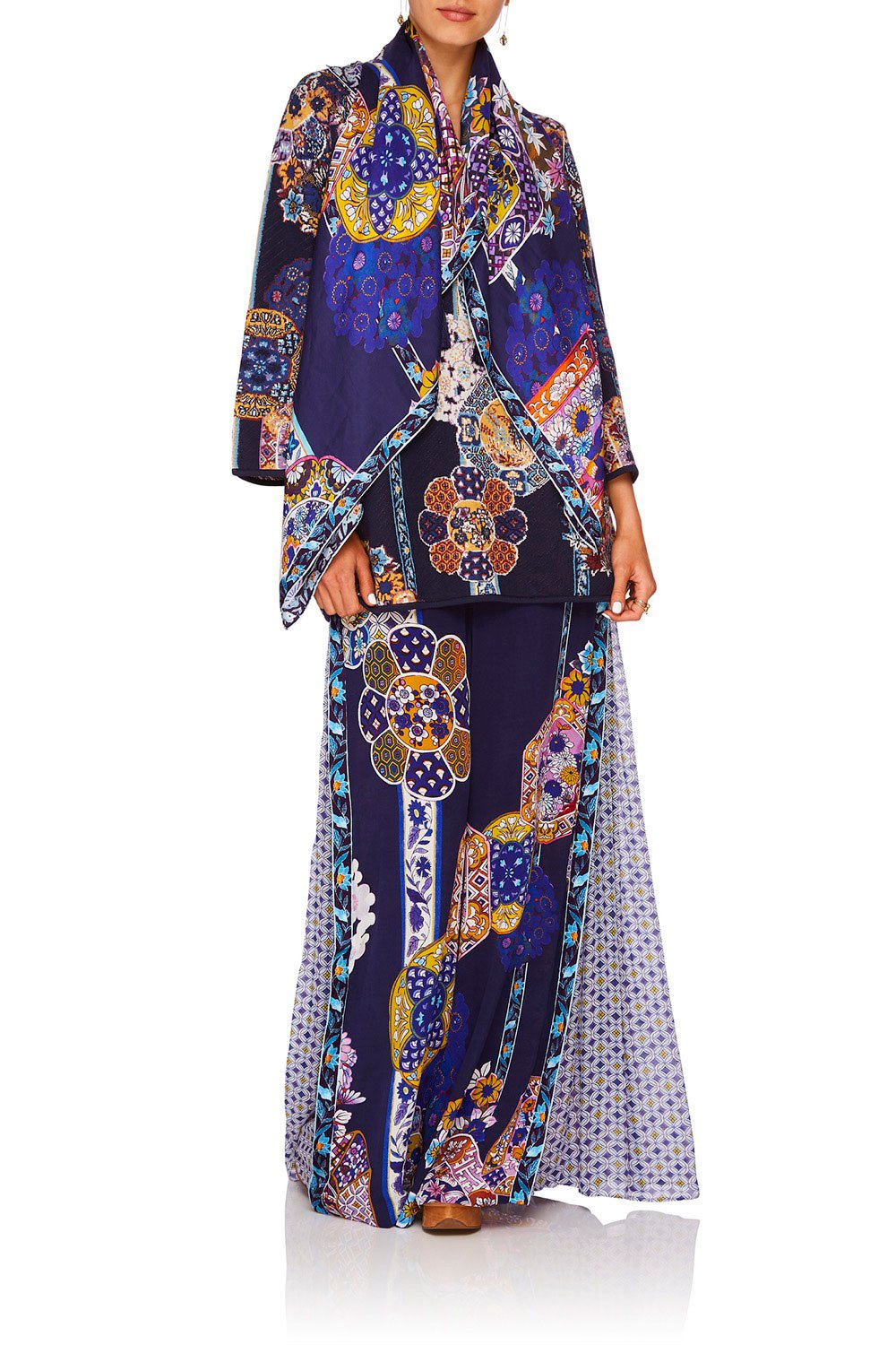 CAMILLA STAR GAZER LARGE SQUARE SCARF