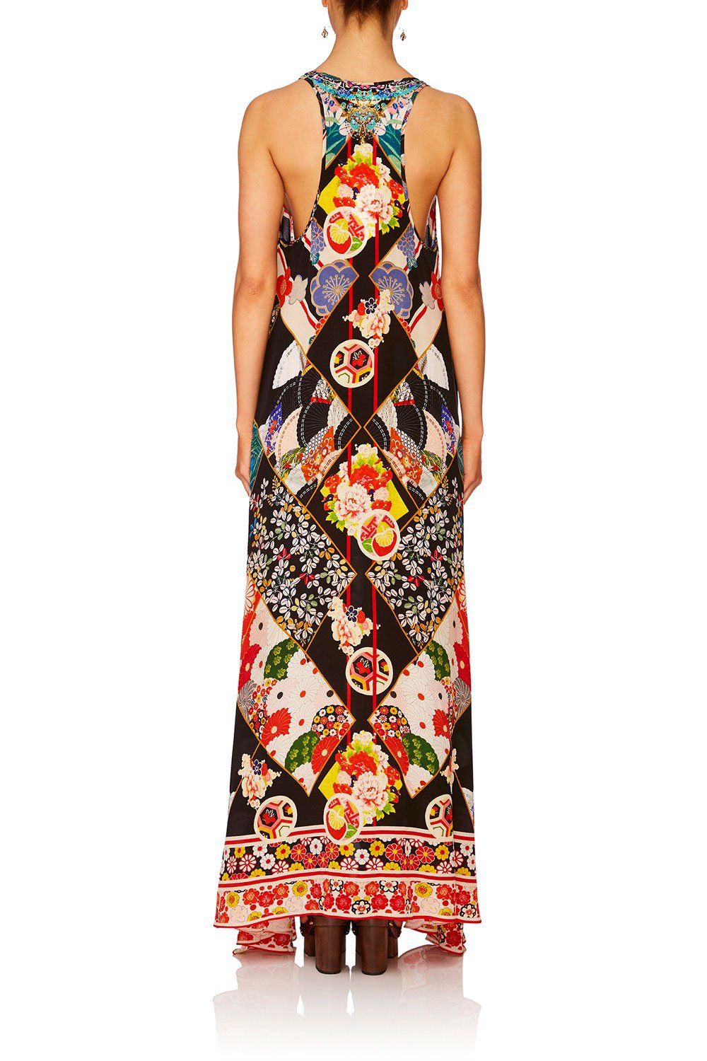 CAMILLA STAR GIRL V NECK RACER BACK DRESS