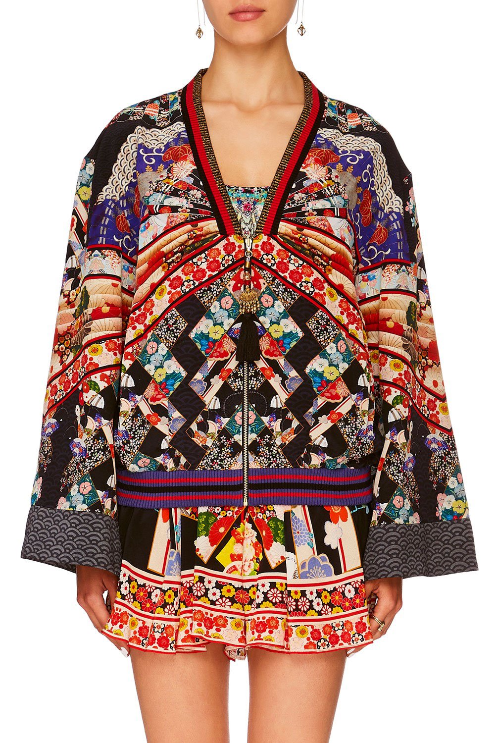 CAMILLA STAR GIRL WIDE SLEEVE BOMBER