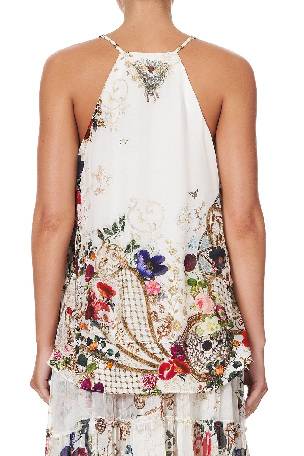 STRAP TOP WITH RUFFLE FAIRY GODMOTHER