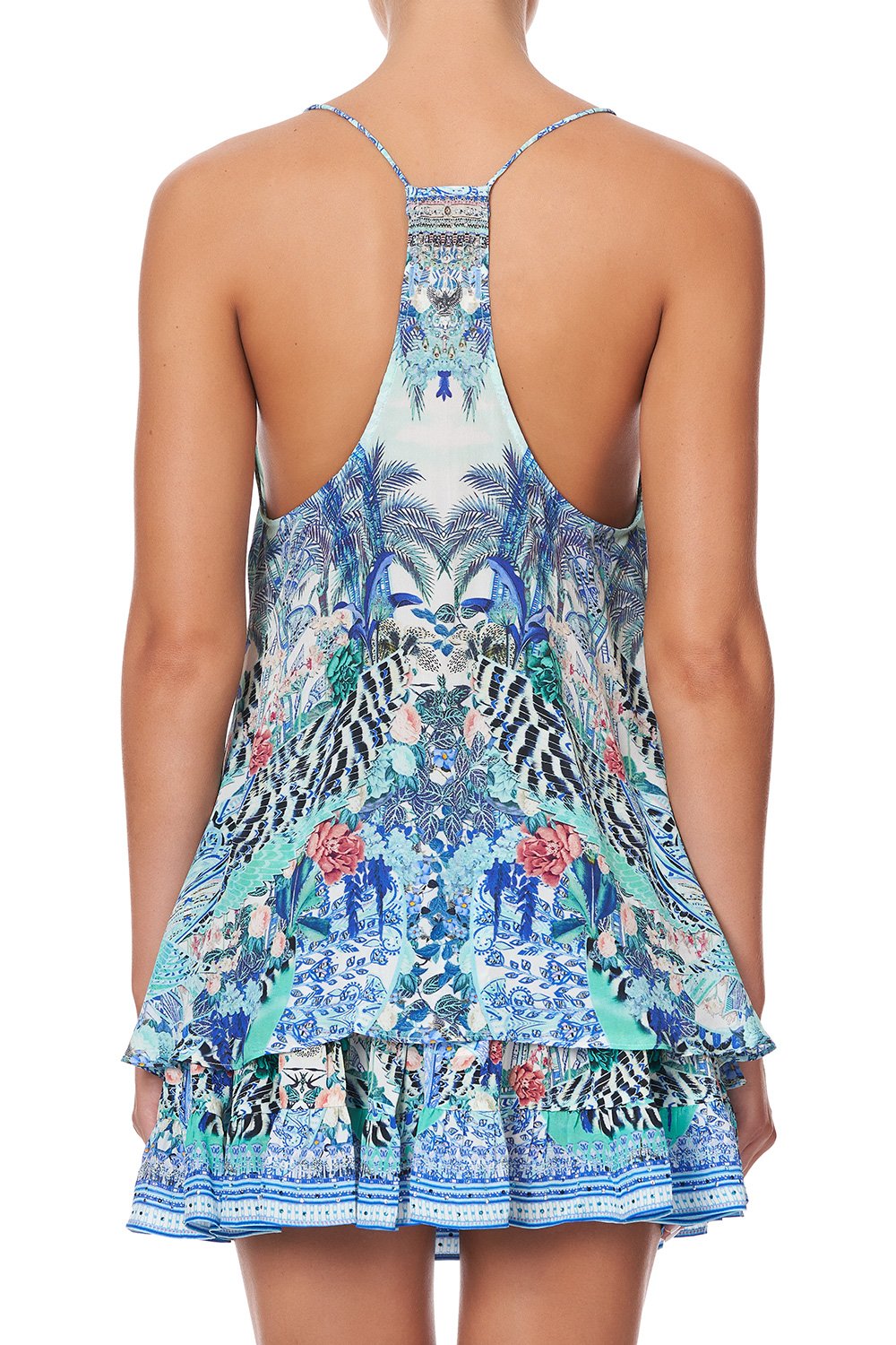 T BACK SHOESTRING TOP WINGS OF LUXOR