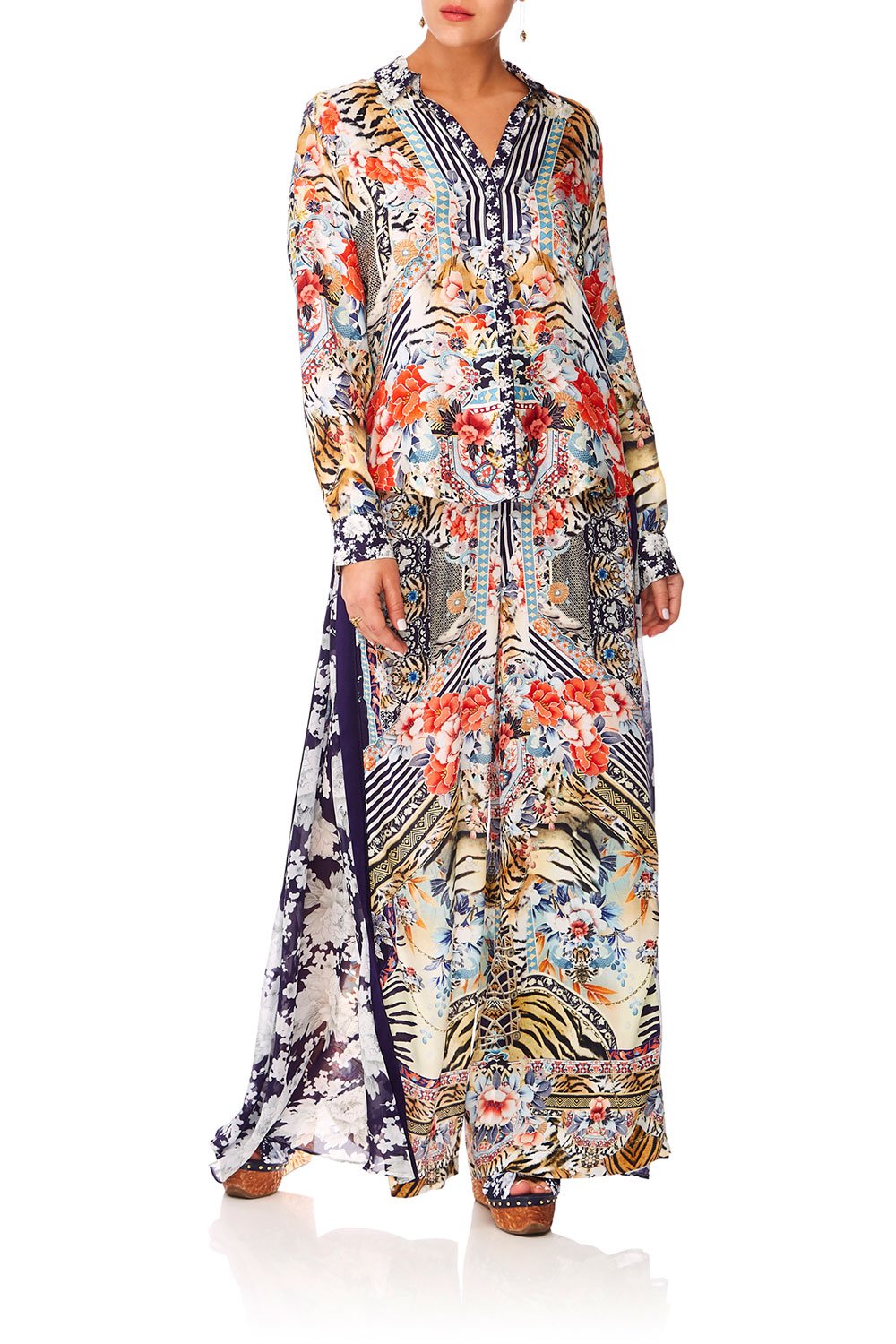 CAMILLA THE LONELY WILD HIGH WAISTED TROUSER WGODET