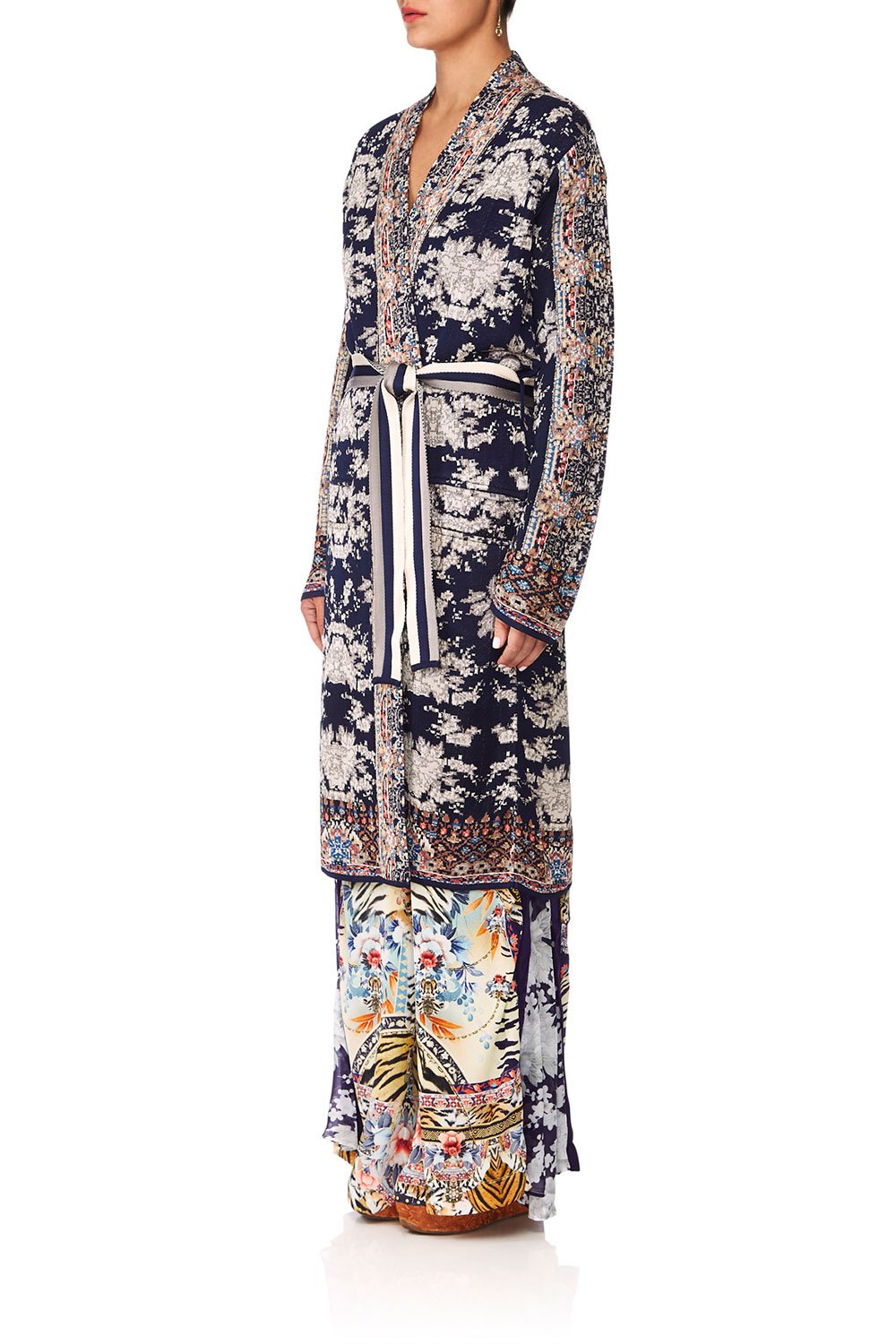 CAMILLA THE LONELY WILD KNIT WRAP W TIE