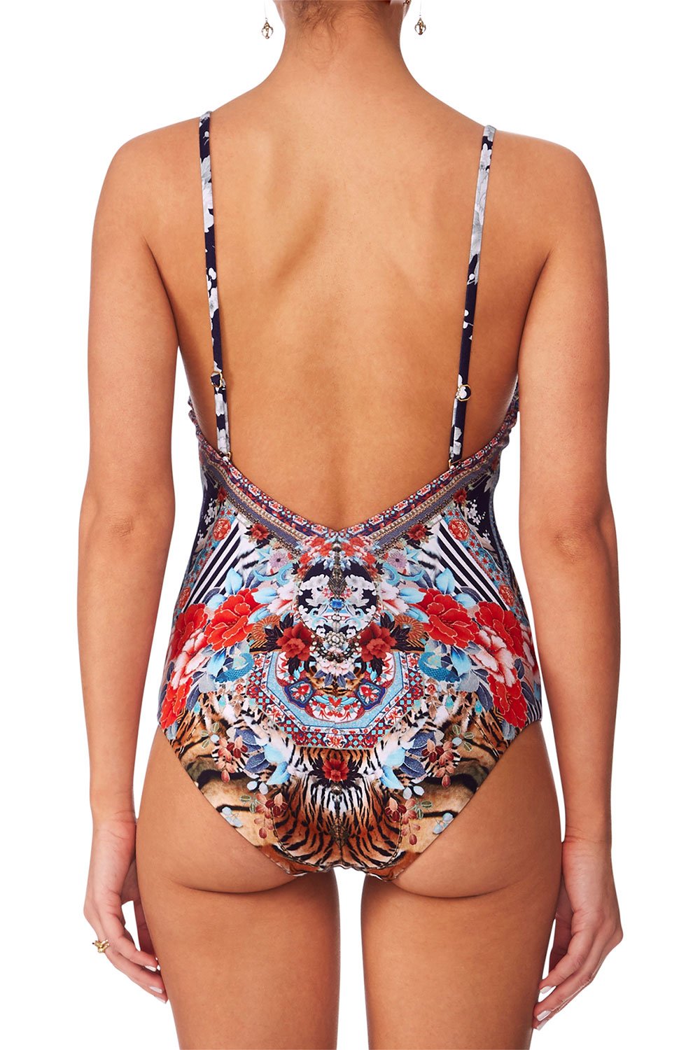 CAMILLA THE LONELY WILD LOW BACK BODYSUIT