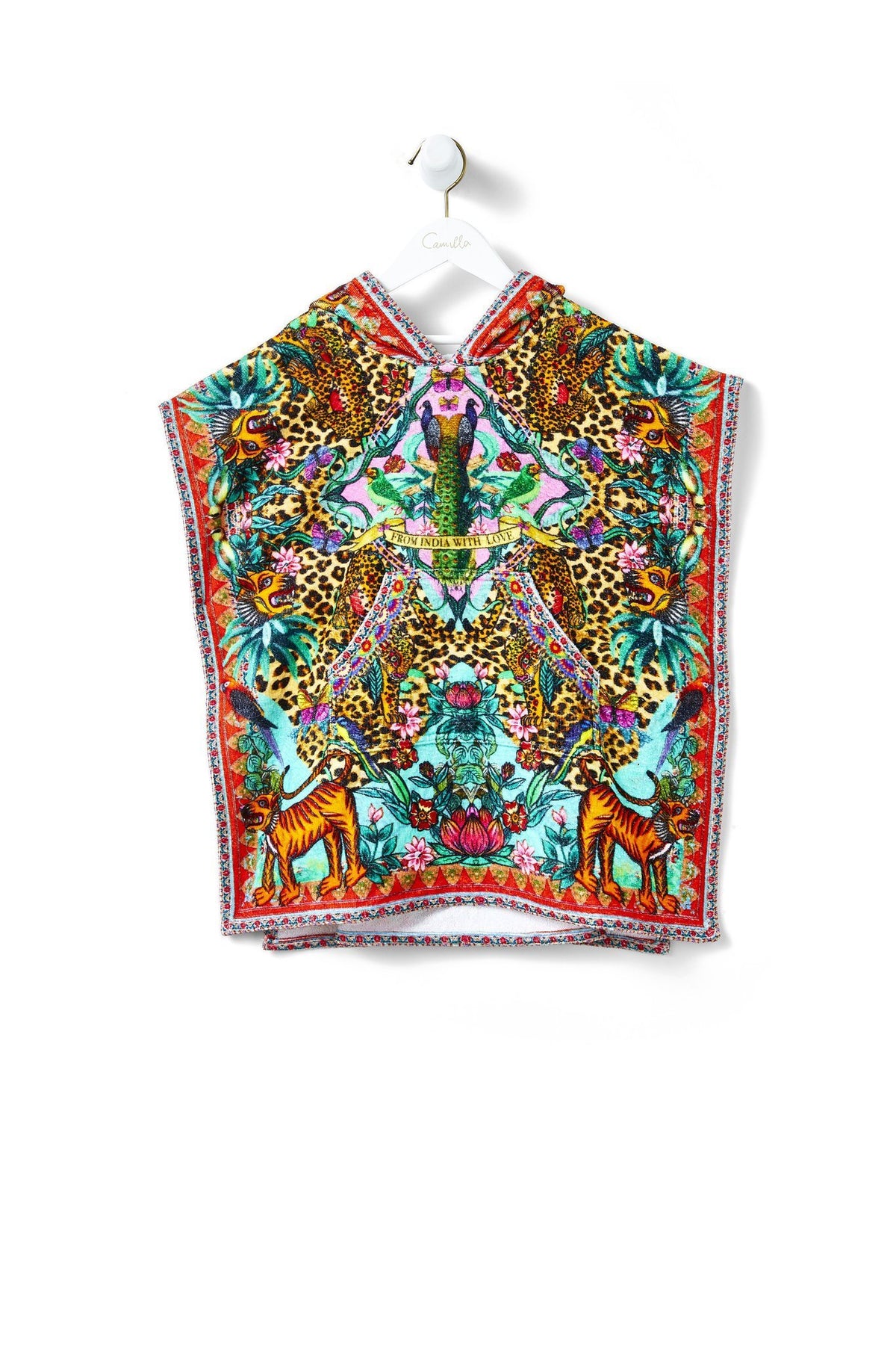 KIDS HOODED PONCHO THE JUNGLE BOOK