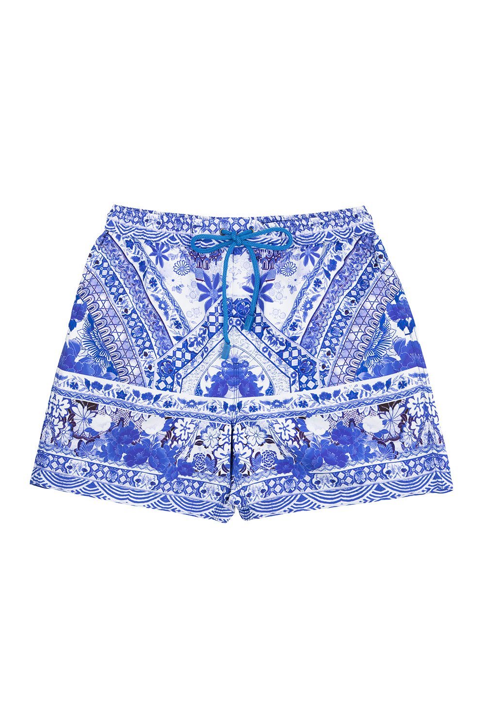 CAMILLA THE FAN SEA MENS ELASTIC WAIST BOARDSHORT