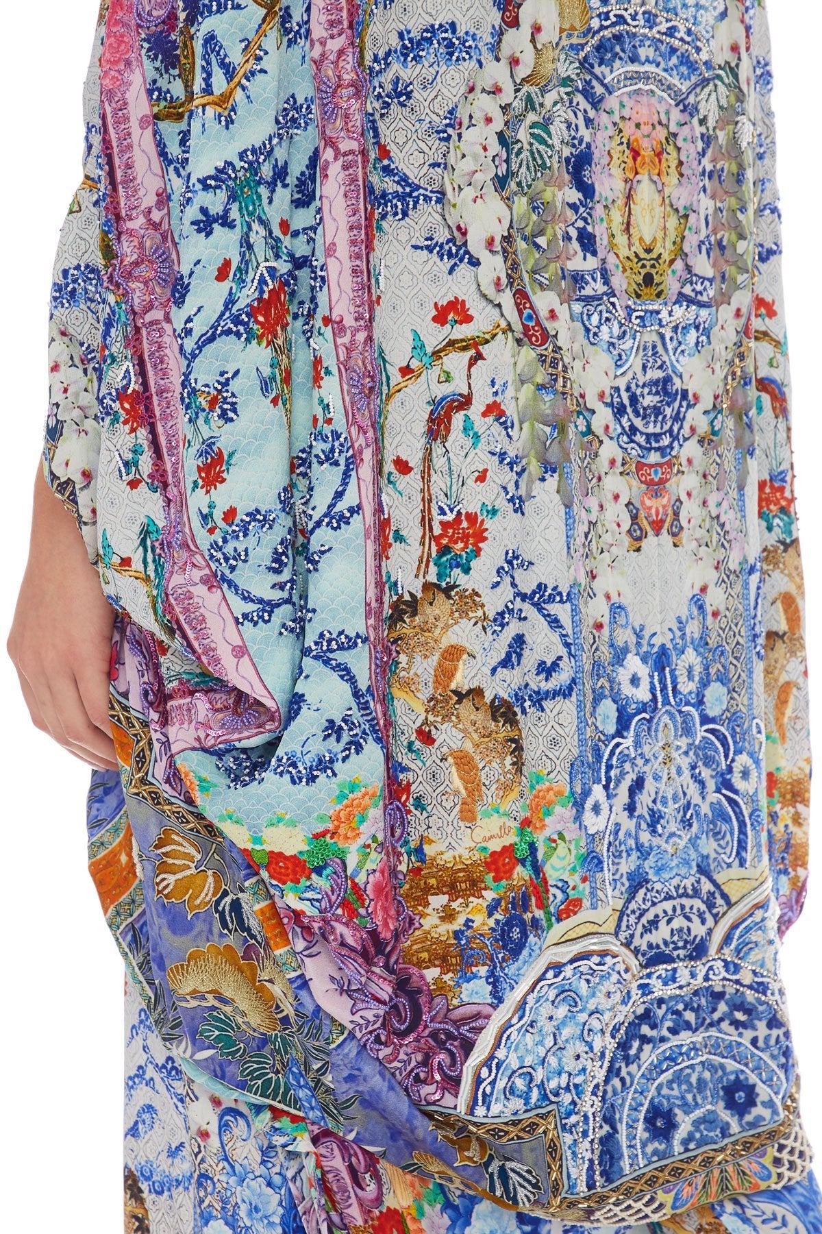 CAMILLA TIE FRONT CAPE GEISHA GATEWAYS
