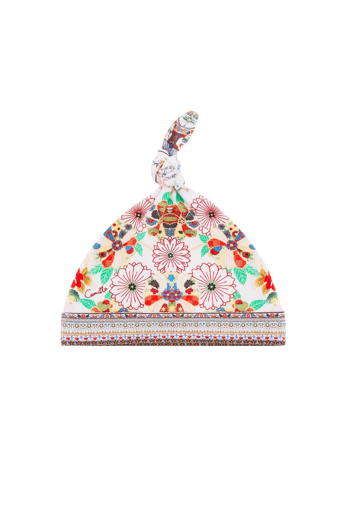 CAMILLA BABIES BIB AND BEANIE SET TIME AFTER TIME