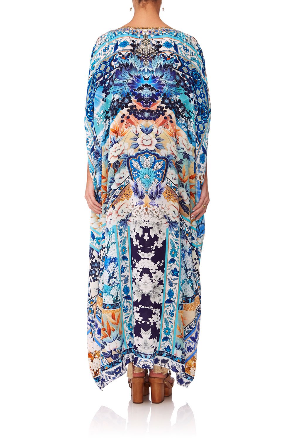 CAMILLA TOKYO TRIBE V NECK KAFTAN